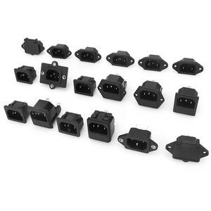 C13 C14 C19 C20 Panel <strong>Mount</strong> EU <strong>UK</strong> US AU Standard Inlet Outlet IEC PCB <strong>Mount</strong> AC Power Socket - Product Image 6