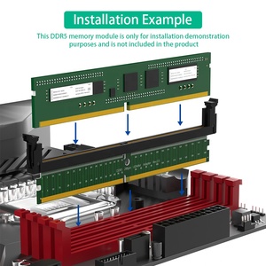 Scheda di protezione per test di memoria DDR5 adattatore U-DIMM a 288pin con chiavistello corto