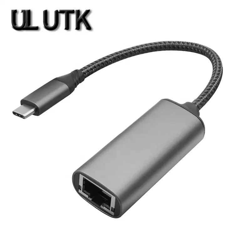 ULUTK Cable RJ45 USB-C a Ethernet adaptador de tipo C USB a Lan 3,0