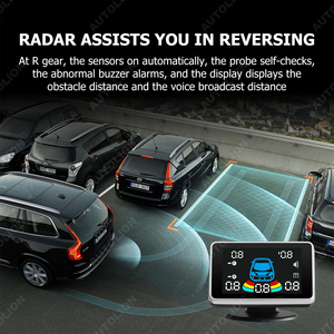 Parking Aid <strong>System</strong> <strong>Reversing</strong> radar with <strong>LCD</strong> Display Screen 4 Parking radar Blind Spot Parking <strong>Sensor</strong> for Cars - Product Image 2
