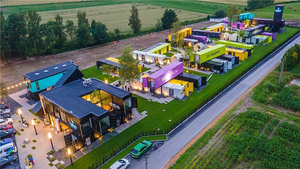 Kunden spezifische konservierte Blockhütte Garten kabine B & B Außen kabine Ausrüstung sraum Werkzeug raum - Product Image 6