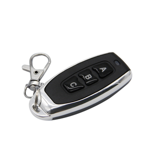 433MHZ universale Wireless Learning Code telecomando trasmettitore 3 canali pulsanti per elettronica porta/cancello/allarme auto - Product Image 3