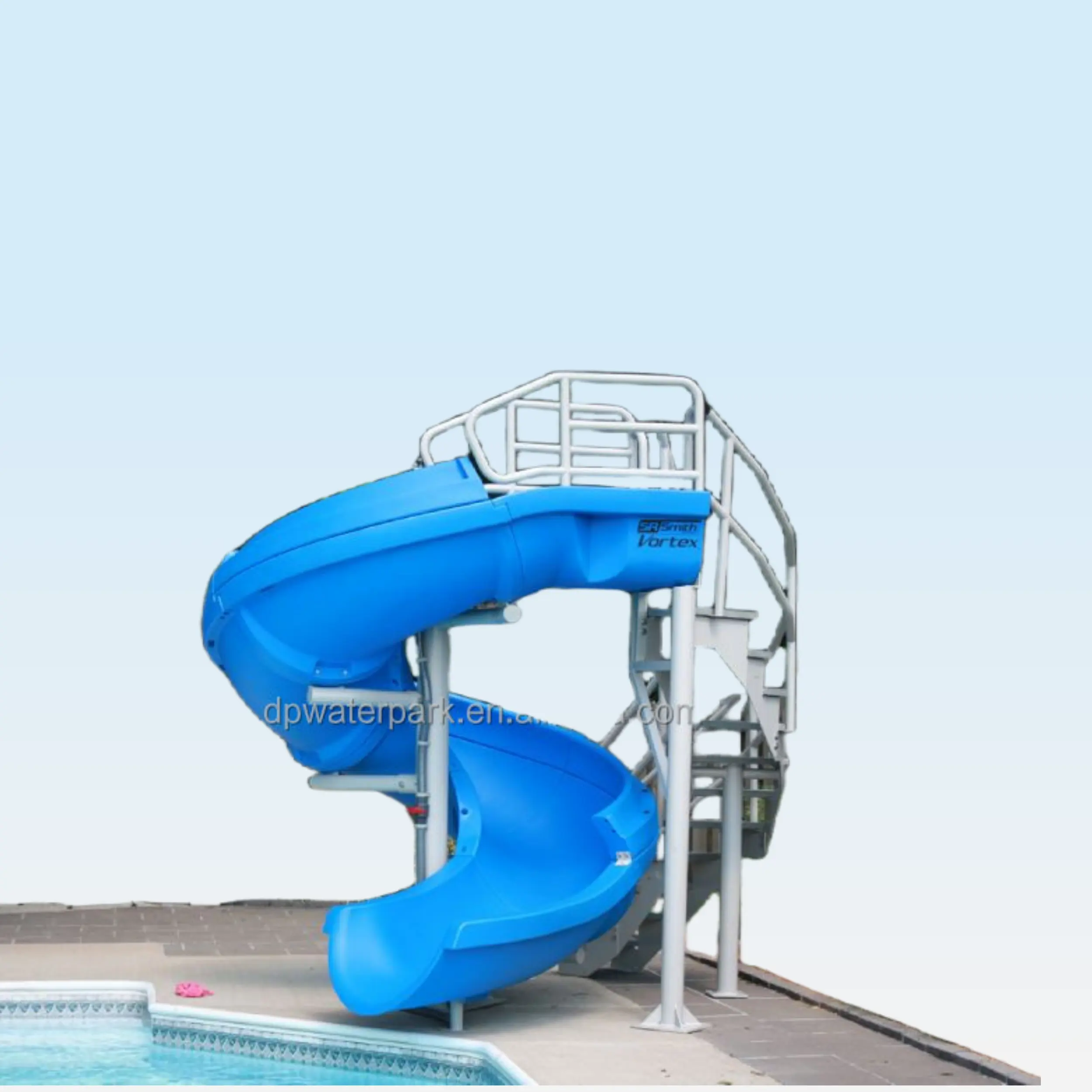निर्मित वॉटर पार्क मनोरंजन वाणिज्यिक स्विमिंग पूल फाइबरग्लास स्लाइड चीन बच्चों के खेल के मैदान के लिए इनडोर स्लाइड प्लास्टिक