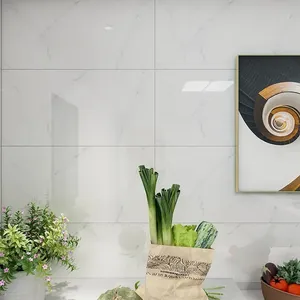 אפקט שיש פורצלן 400x800 אריחים מזוגגים מזוגגים אריחים מלבנים רצפה מלבנים חדר מודרני מבריק אירופה