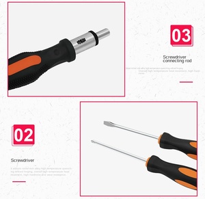Aracı Set 49 parça elektrikçi ev donanım araç çok fonksiyonlu onarım aracı - Product Image 5