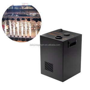 8 Pieces 600W Cold <strong>Spark</strong> with Flight Case Moving Lights DMX Remote Control <strong>LED</strong> Stage Fireworks White for Hotel Wedding Parties - Product Image 2