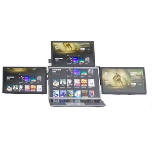 Custom LOGO Full HD Triple <strong>Laptop</strong> Display Screen Extender 13.3 Inch Portable Monitor <strong>with</strong> USB Type-C for <strong>Laptop</strong>