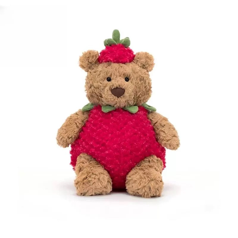 Strawberry barcelona bear 26cm