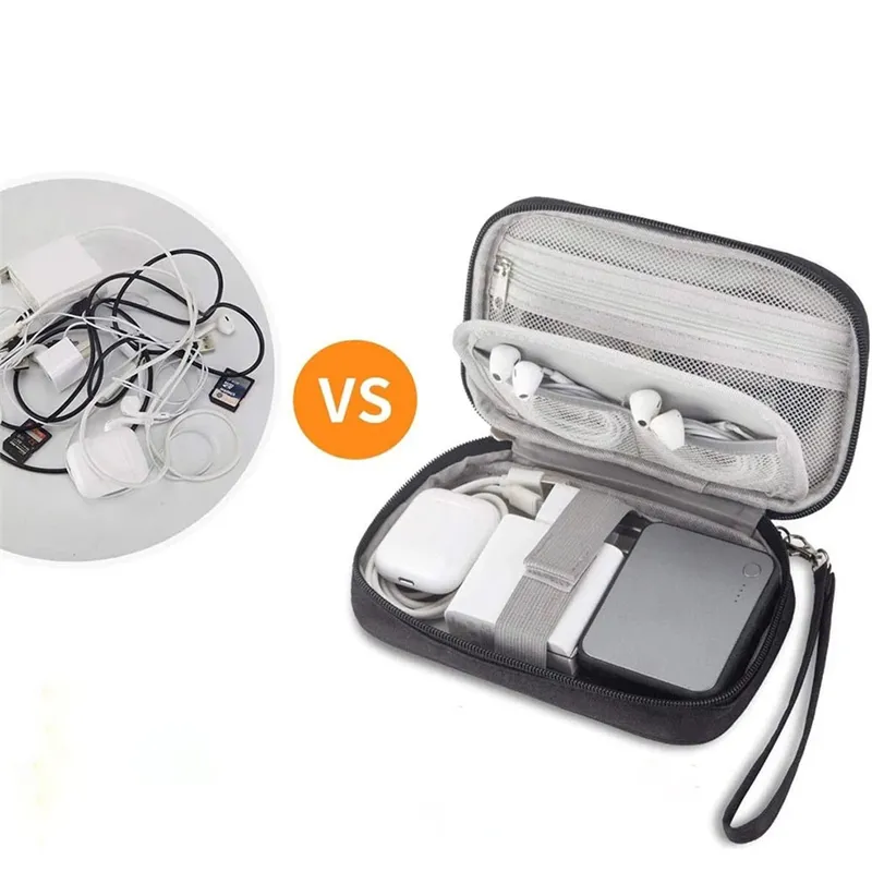 WSY32 çok fonksiyonlu seyahat dijital kablo saklama çantası hafif su geçirmez seyahat elektronik çantası