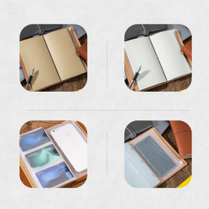 Binder Budget Customizable Self Help Journals on Sale Refillable Binder Color Edge School <strong>Notebooks</strong> of 300 Pages - Product Image 1