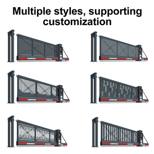 Ngoài trời lối vào đường lái xe an ninh kim loại công nghiệp chính cửa trượt tự động Heavy Duty cantilever cửa trượt - Product Image 6