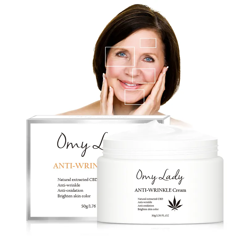 Frete grátis private label atraso rugas formação pele facial renovar anti envelhecimento creme facial energizando