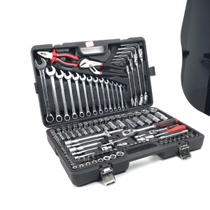 137pcs ריבוי פונקציה שילוב מכונית תיקון שקע ratchet ברגים סט כלי יד