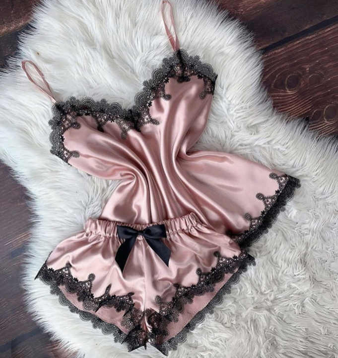 Kinseno 'S Desain Mewah Pakaian Tidur Wanita Seksi Pakaian Tidur Wanita Lembut Hot Lingerie