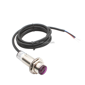 Sensor infrarrojo reflexión difusa interruptor fotoeléctrico 2/C2/P1/P2/Y1 tres hilos NPN NO 24V - Product Image 1