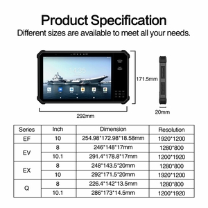 High Brightness Industrial-Grade 10.1 Inch <strong>Android</strong> Tablet Rugged Handheld <strong>Computer</strong> MTK Processor FHD Control for Industrial <strong>Use</strong>