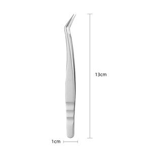 Grosir Set pinset Perpanjangan bulu mata bulu mata Vetus Volume kustom baja antikarat pinset LAS LAAH bulu mata - Product Image 6