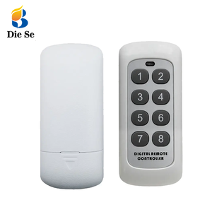 HF-Sender und-Empfänger 433MHz 8-Tasten-Fernbedienung Fernbedienung HF 433 Universal fernbedienung - Product Image 1
