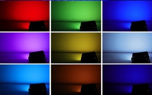In plastica 48 segmenti LED RGB luce stroboscopica telecomando controllo DMX partito strobo per Dj Effect Club Party - Product Image 6