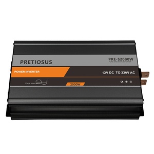 2KW monofásico 2000 Watt 2000 W 12V <span class=keywords><strong>24V</strong></span> 48V DC para AC <span class=keywords><strong>100V</strong></span> 110V 120V 220V 230V 240V USB inversor de energia de onda senoidal pura