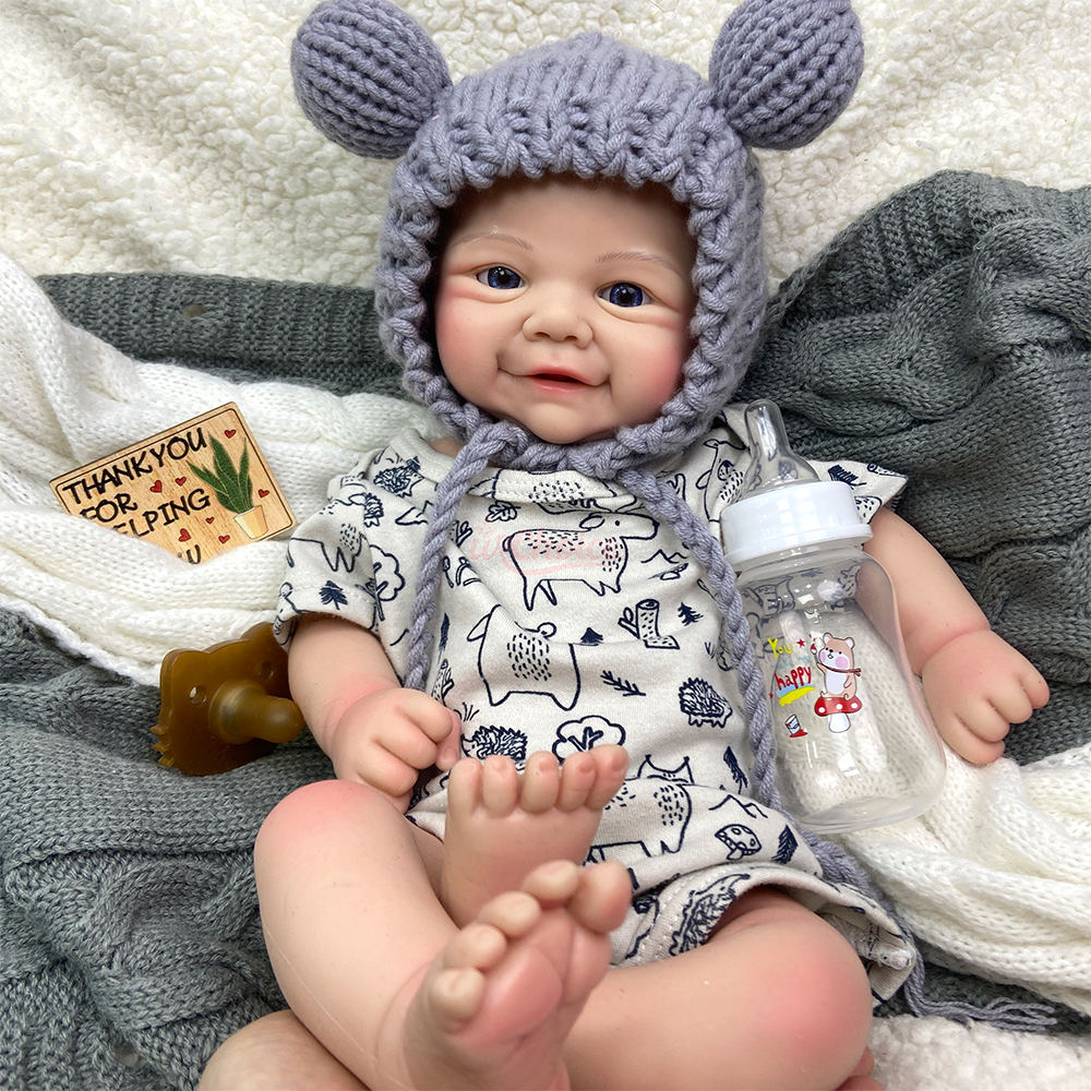 Garçon peint de 17 pouces#1