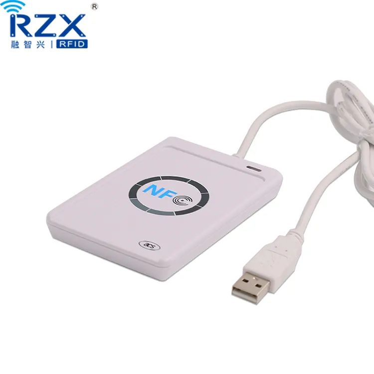 Leitor e gravador de cartões rzx acr122u nfc