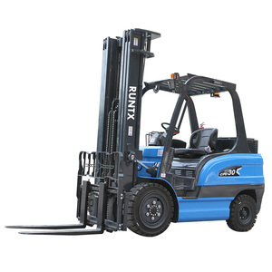 2t 2,5 t 3 Tonnen voll automatischer wiederauf ladbarer Hydraulik wagen Laden und Entladen des Wagenbatterie-Gabelstaplers - Product Image 1