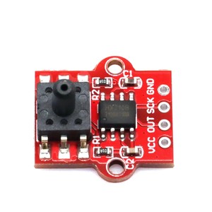 DC 3.3V 5V 0-40KPa modulo sensore di pressione collegare 2.5mm tubo morbido digitale del livello dell'acqua scheda Controller per Arduino