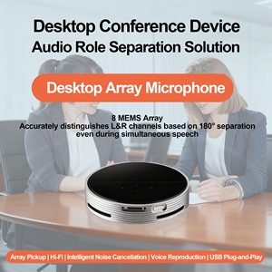 Năng động bảng mảng di động USB Type-C 2 mét hướng tiếng ồn hủy bỏ microphone rõ ràng ghi âm giọng nói kim loại - Product Image 3