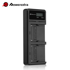 スマートマイクロUSBType-Cリチウムイオン交換NP-F970充電式バッテリーデジタル急速充電器 - Product Image 1