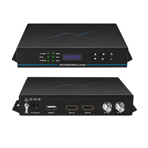 Digital TV Encoder <strong>Modulator</strong> 2 HD&amp;1 <strong>USB</strong> to RF <strong>DVB</strong>-C DTMB ISDB-<strong>T</strong> <strong>DVB</strong>-<strong>T</strong> ATSC H.264 CATV Encoder <strong>Modulator</strong> - Product Image 2