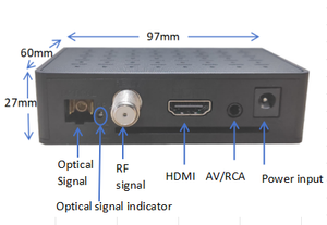 FTTH光受信モジュールを備えたミニおよび多機能DVB-C STB - Product Image 3
