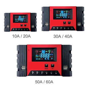 Anern off grid 240v 60a regolatore di carica solare caricatore controller solare pwm
