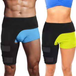 Commercio all'ingrosso in Neoprene Fitness protezioni per le gambe Anti-sforzo muscolare cintura per le natiche per le cosce sportive con funzione di protezione in magazzino - Product Image 1