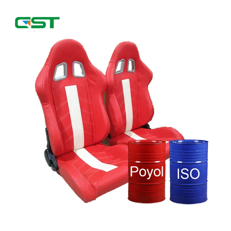 Para el asiento del conductor, almohada de alivio de presión, producción de materias primas, reposacabezas de coche, sistema de PU, materiales de poliuretano