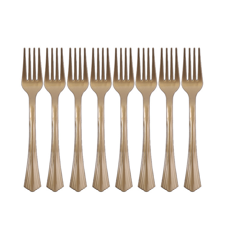 gold fork*10pcs