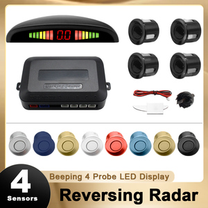 Smartour 4 Sensores LDE <strong>Parking</strong> <strong>Sensor</strong> <strong>System</strong> Assist <strong>LCD</strong> Car Reversing Radar Blind Spot <strong>Parking</strong> <strong>Sensor</strong> for Cars LED <strong>Display</strong> - Product Image 2