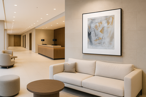 Làm bằng tay unframed nguyên tử nhiệt bức tranh Mẹ phòng tắm tường nghệ thuật trang trí nội thất trừu tượng - Product Image 2