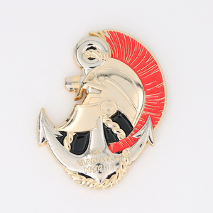 Factory Custom Enamel Zinc Alloy 3D 2D Challenge <strong>Coins</strong> Navy Two <strong>Tone</strong> Plated <strong>Coin</strong> With Edge - Product Image 3