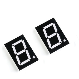 1,8 Zoll einstellige einstellige 7-Segment-LED-Uhranzeige