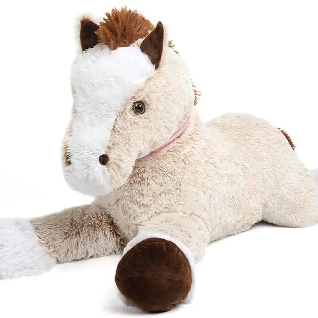 I più venduti simpatici e realistici cavallo gigante peluche grande Pony peluche cavallo grande regalo per i bambini