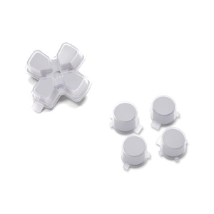 ปุ่มเปลี่ยน dpad สีเทาแบบกำหนดเองได้สองโทนสีใหม่เปลี่ยนปุ่มใบหน้าแบบไม่มีรอยประทับตัวอักษรสำหรับตัวควบคุม ps5 - Product Image 5