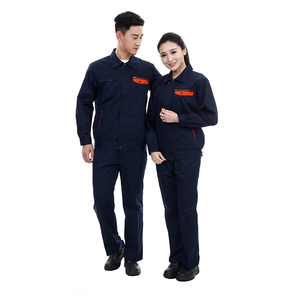 人気のファッション引き裂き防止技術者作業服オフィス作業服工場労働者制服 - Product Image 1
