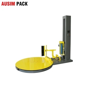 Alta qualità a buon mercato Pallet Stretch Wrapping macchina con pellicola tagliata automatica funzione CE certificato - Product Image 1