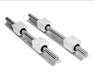 SBR Series Aluminum Support <strong>Rail</strong> Guide <strong>Linear</strong> Shaft Guide <strong>Rail</strong> SBR25 100-6000mm Used for <strong>CNC</strong> <strong>Machine</strong> Tools and Printing - Product Image 1
