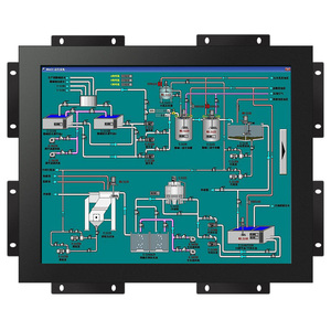 Monitor LCD de marco abierto de pantalla táctil cuadrada 4:3 de alta calidad Monitor industrial de 12 pulgadas Altavoz incorporado Nuevo - Product Image 2