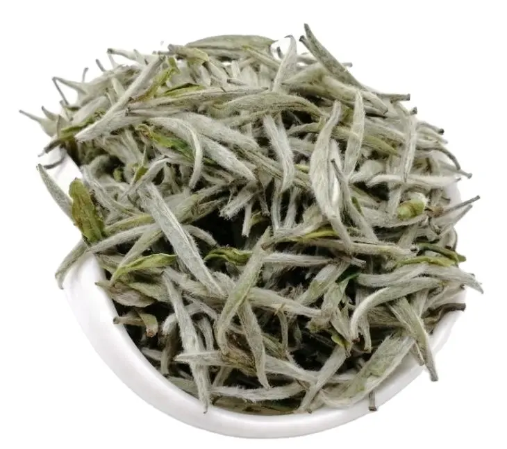 バイハオインジェンプレミアム品質の白茶中国のルーズシルバーニードルティー