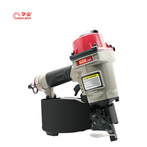 CN80 300Nails/Min Coil Nail Gun 34° Angled Fast Shooting for Concrete Formwork Coil Nail Gun