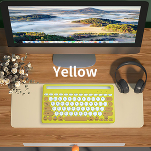 Factory Wholesale Universal Mini Slim Wireless <strong>Bluetooth</strong> <strong>Keyboard</strong> for <strong>Android</strong> Windows Tablet Cell Phone IPhone IPad - Product Image 1