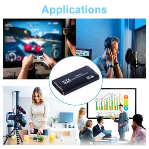 HDMI a USB3.0 Capture 4K 60Hz Convertidor de video portátil confiable para transmisión de juegos Transmisiones en vivo Grabación de video - Product Image 4